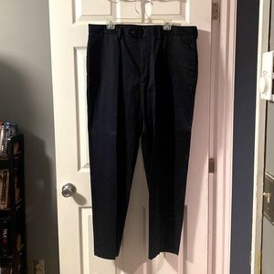 Navy Blue Haggar mens size 40x32 dress slacks